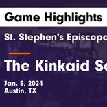 Kinkaid piles up the points against St. Stephen's Episcopal