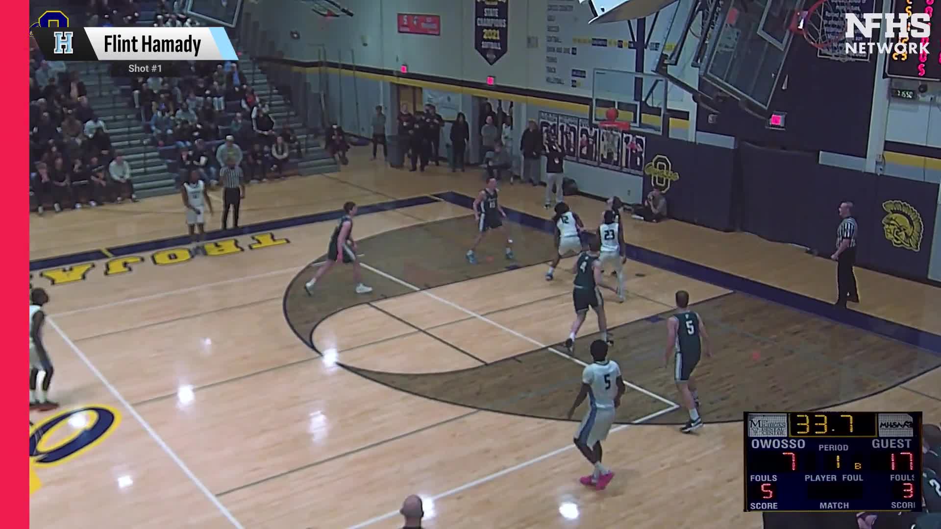 Basketball Recap: Hamady's Winning Streak Snapped at Four Games