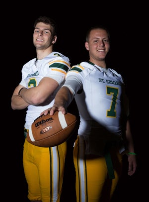 Alex Stump (left) and Brett Kean, St. Edward