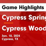 Cypress Springs turns things around after tough road loss