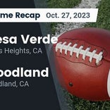 Football Game Recap: Mesa Verde Mavericks vs. Woodland Wolves