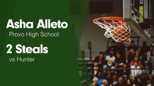 Asha Alleto Game Report: @ Palo Verde