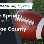 Football Game Preview: Oliver Springs vs. Roane County
