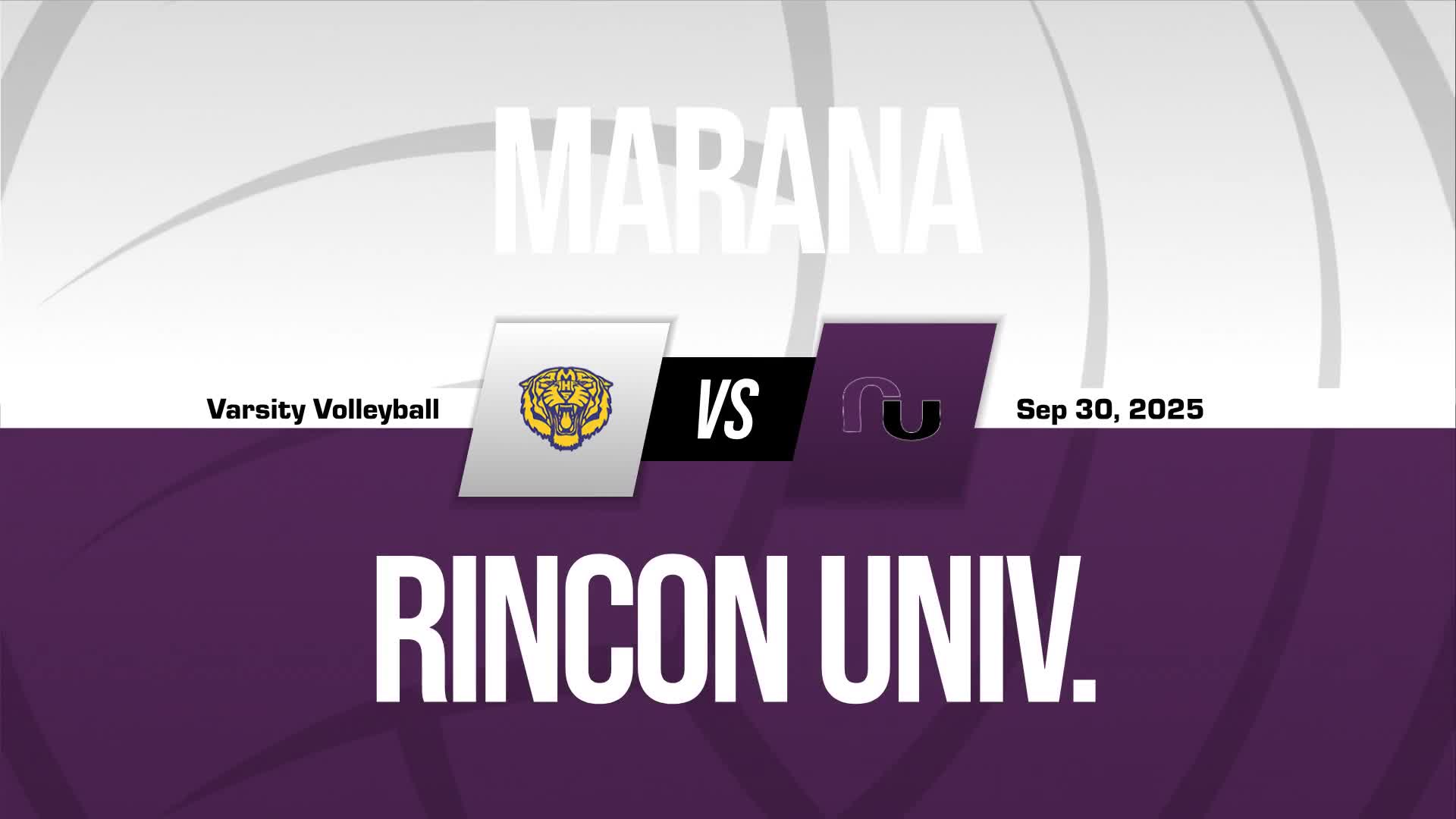 Volleyball Game Preview: Marana Tigers vs. Rincon/University Ran