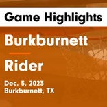 Burkburnett vs. Rider