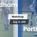 Football Game Recap: Windham vs. Portland