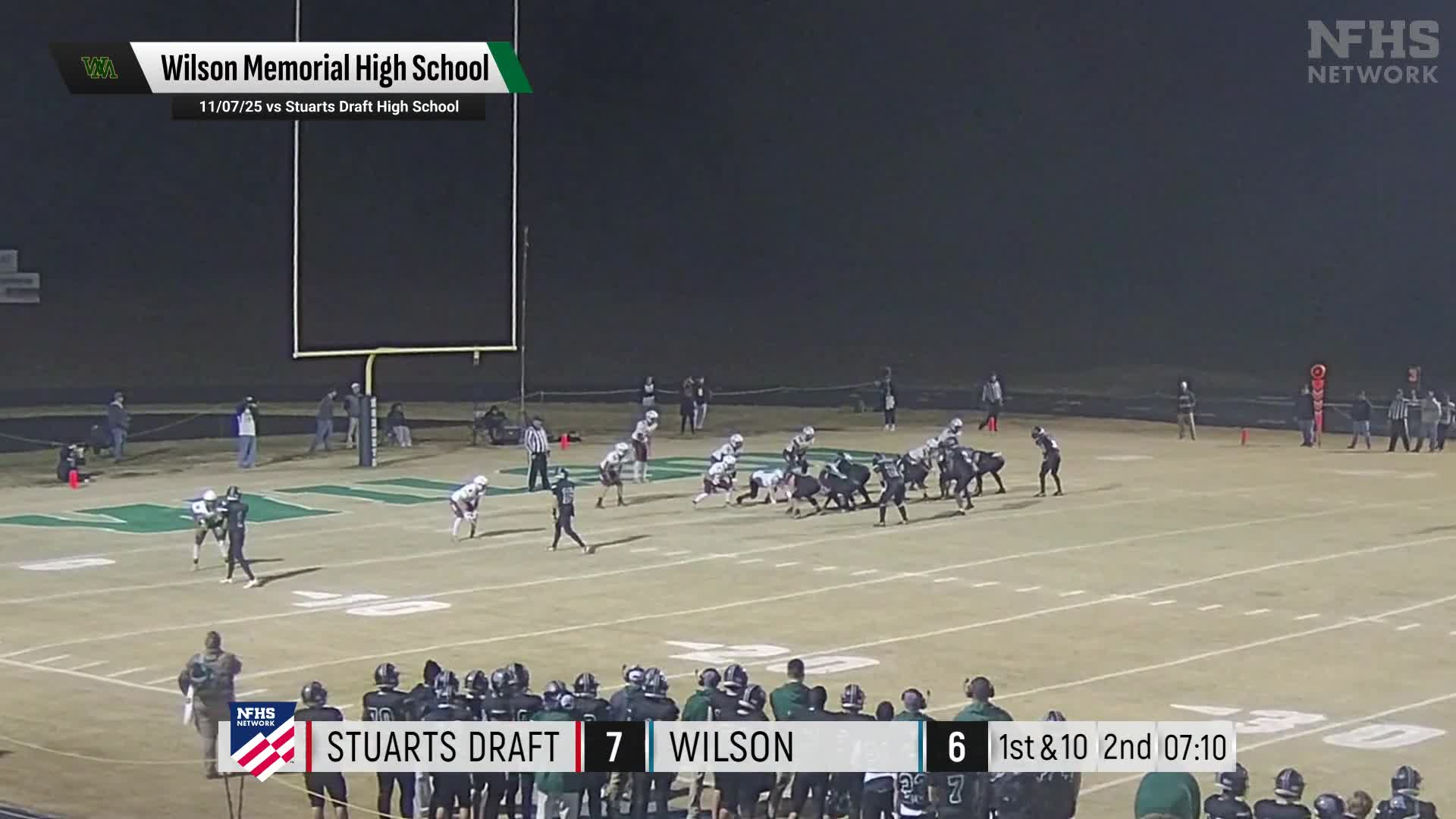 Football Recap: Make It Eight in a Row for Wilson Memorial