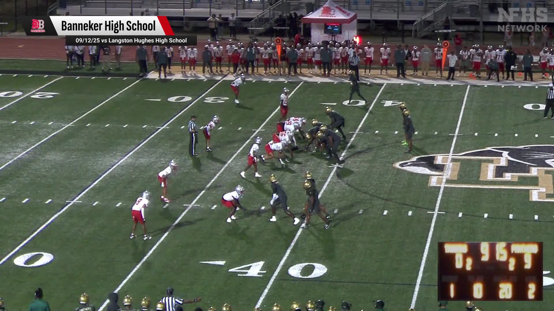 Football Recap: Banneker Falls Despite Big Games from  Kelian Allen and  Remeraz Baker