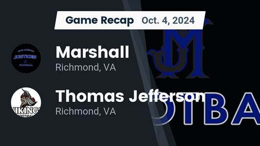 Football Recap: John Marshall Piles Up the Points Against Charle