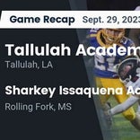 Sharkey Issaquena Academy triumphant thanks to a strong effort from  Gary Jackson jr.