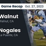 Football Game Recap: Nogales Nobles vs. Walnut Mustangs