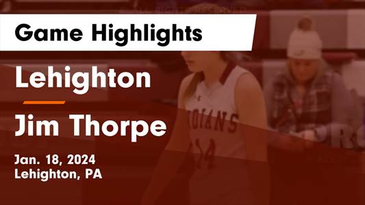 Jim Thorpe vs. Blue Mountain