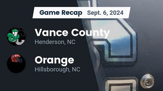 Football Game Preview: Vance County Vipers vs. J.F. Webb Warrior