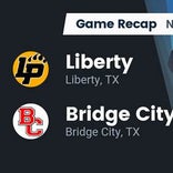 Football Game Recap: Bridge City Cardinals vs. Liberty Panthers