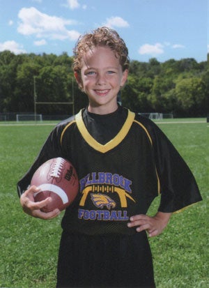 J.T. Frantz is a two-sport athlete following in his
uncle's footsteps.