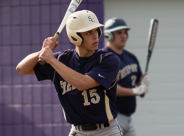 Freeport's Nevin DeCroo hit two home runs in one game this season.