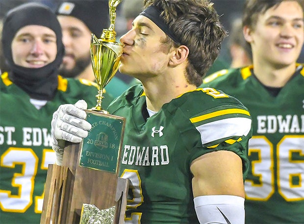 St. Edward senior Caden Kolesar will follow in his father's footsteps and attend Michigan. 