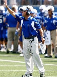 Head coach Steve Specht, St. Xavier