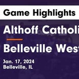 Althoff Catholic has no trouble against Father McGivney Catholic