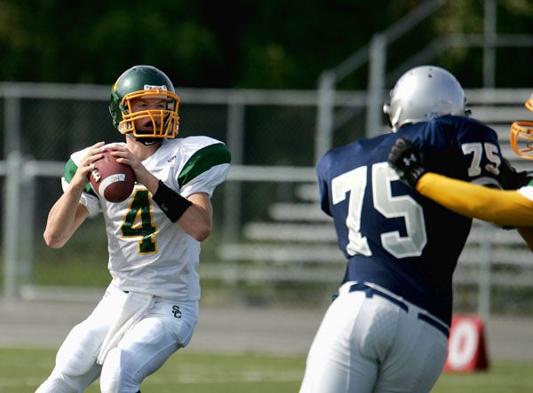 Service quarterback J.J. Christy leads Service against West in a national season-opener tonight.