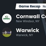 Football Game Recap: Warwick Wildcats vs. Cornwall Central Dragons