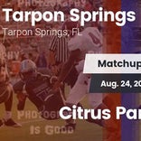 Football Game Recap: Citrus Park Christian vs. Tarpon Springs