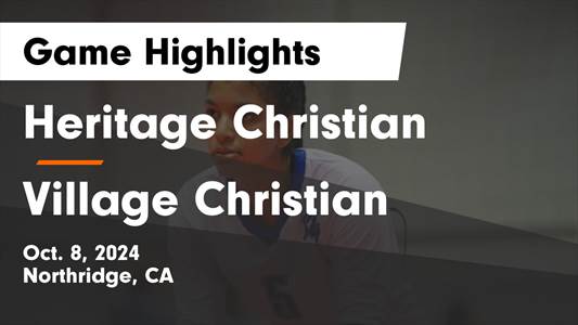 Volleyball Game Preview: Heritage Christian Warriors vs. Whittie