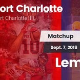Football Game Recap: Port Charlotte vs. Lemon Bay