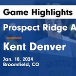 Basketball Game Recap: Kent Denver Sun Devils vs. Colorado Academy Mustangs