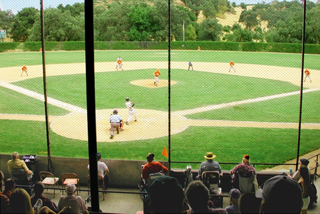 Cleve Borman Field gives veterans the best seats in the house for all types of games held at the stadium.
