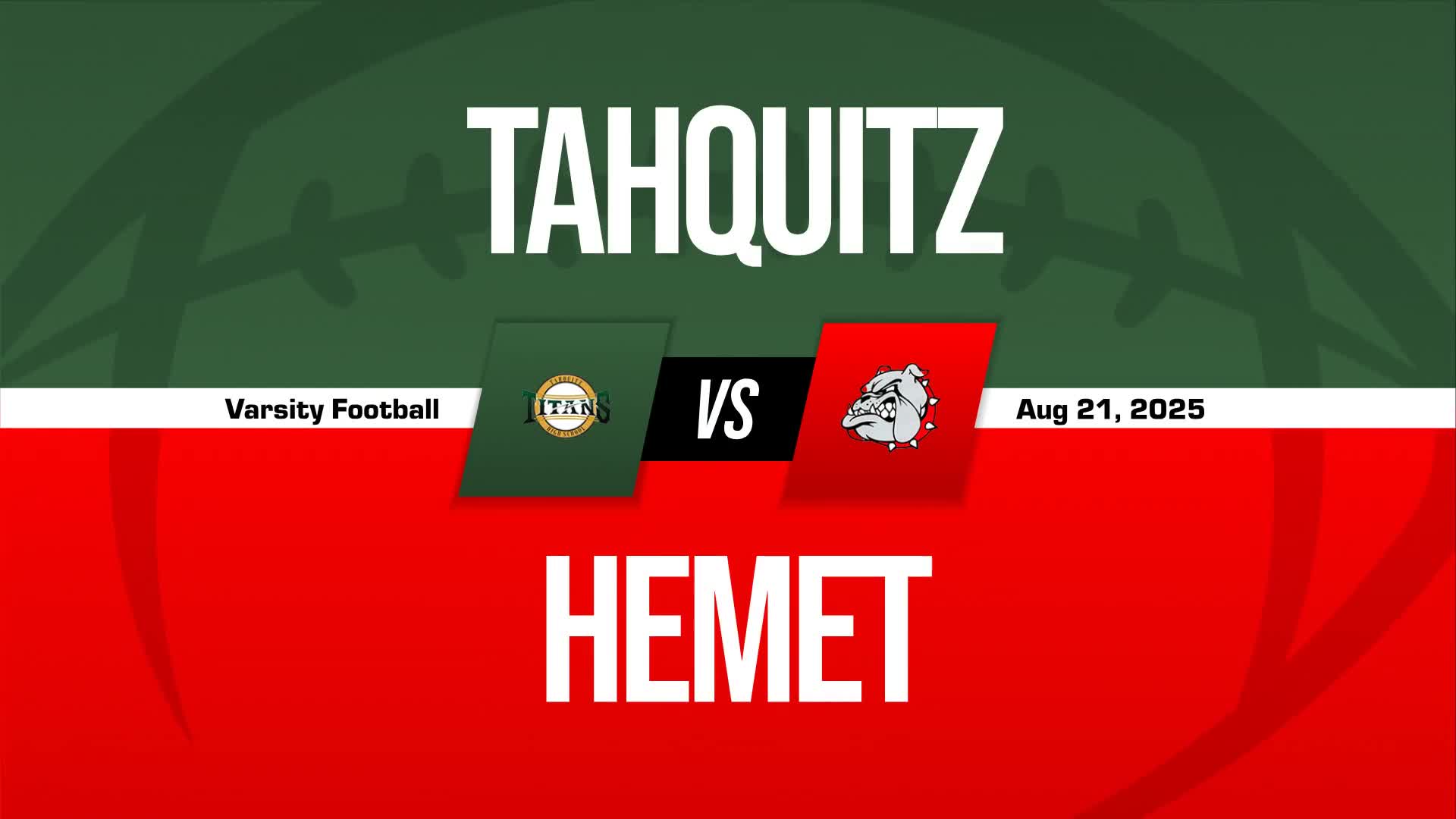 Football Recap: Tahquitz Starts Season with  Victory on the Road