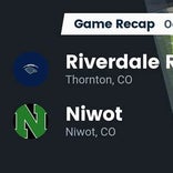 Riverdale Ridge vs. Niwot
