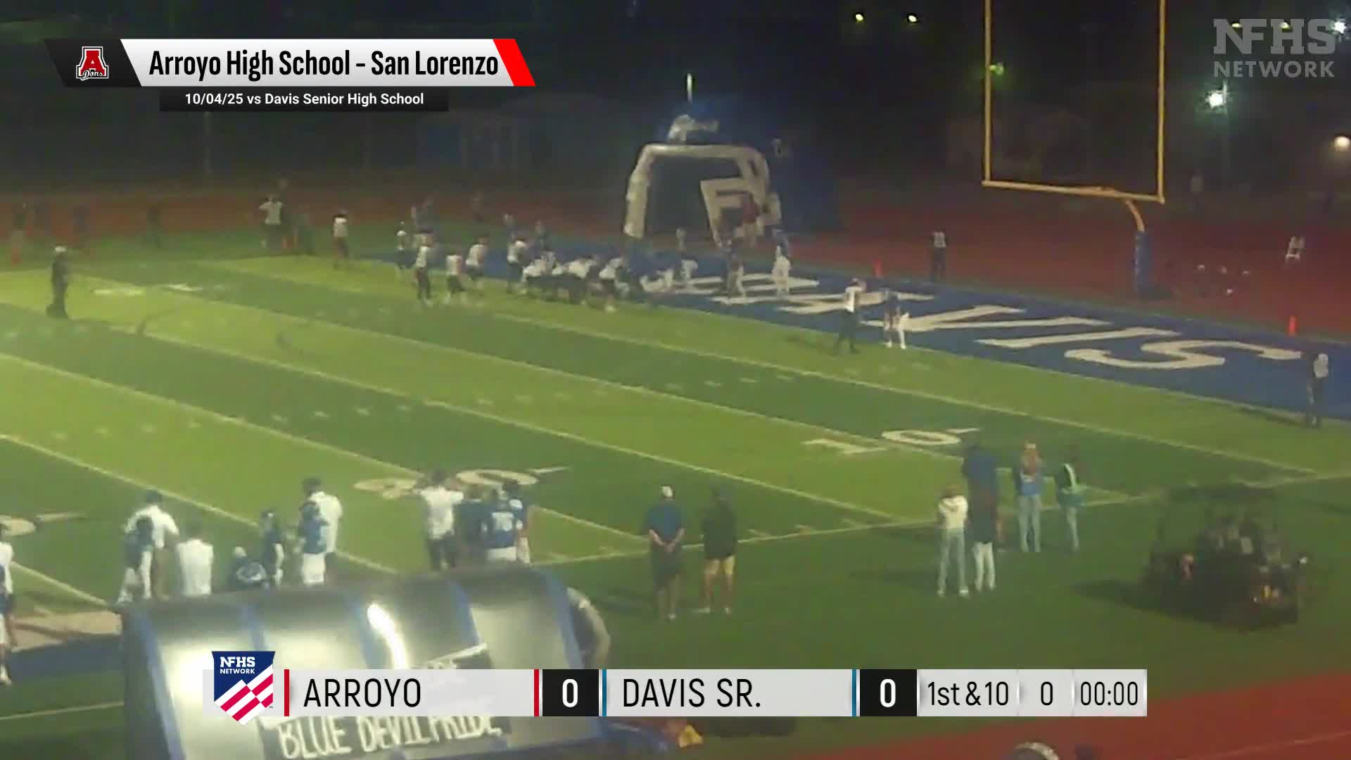 Football Recap: Arroyo Piles Up the Points Against American