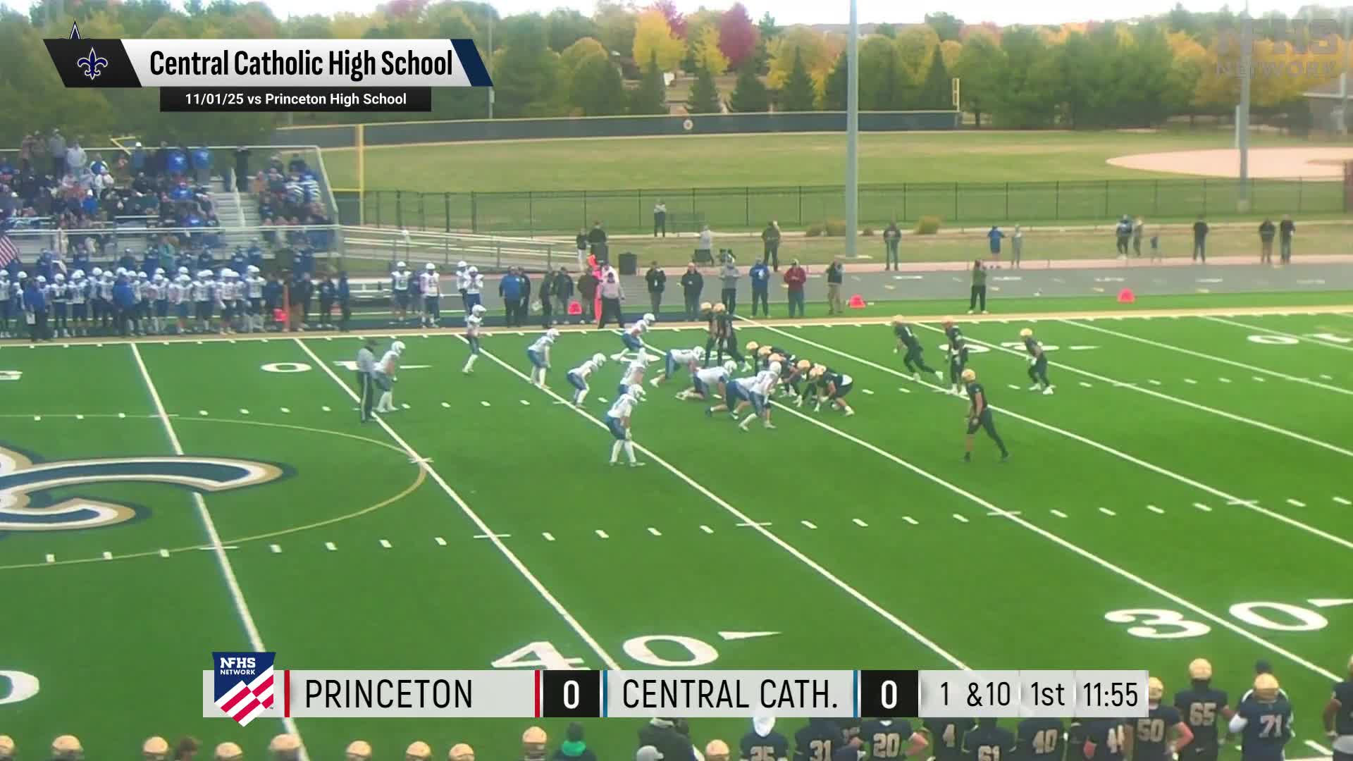 Football Recap: Bloomington Central Catholic Comes Up Short