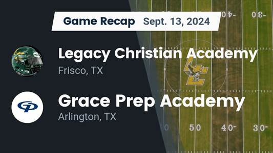 Football Game Preview: Legacy Christian Academy Plays at Home
