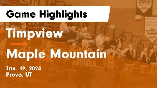Maple Mountain vs. Cedar Valley