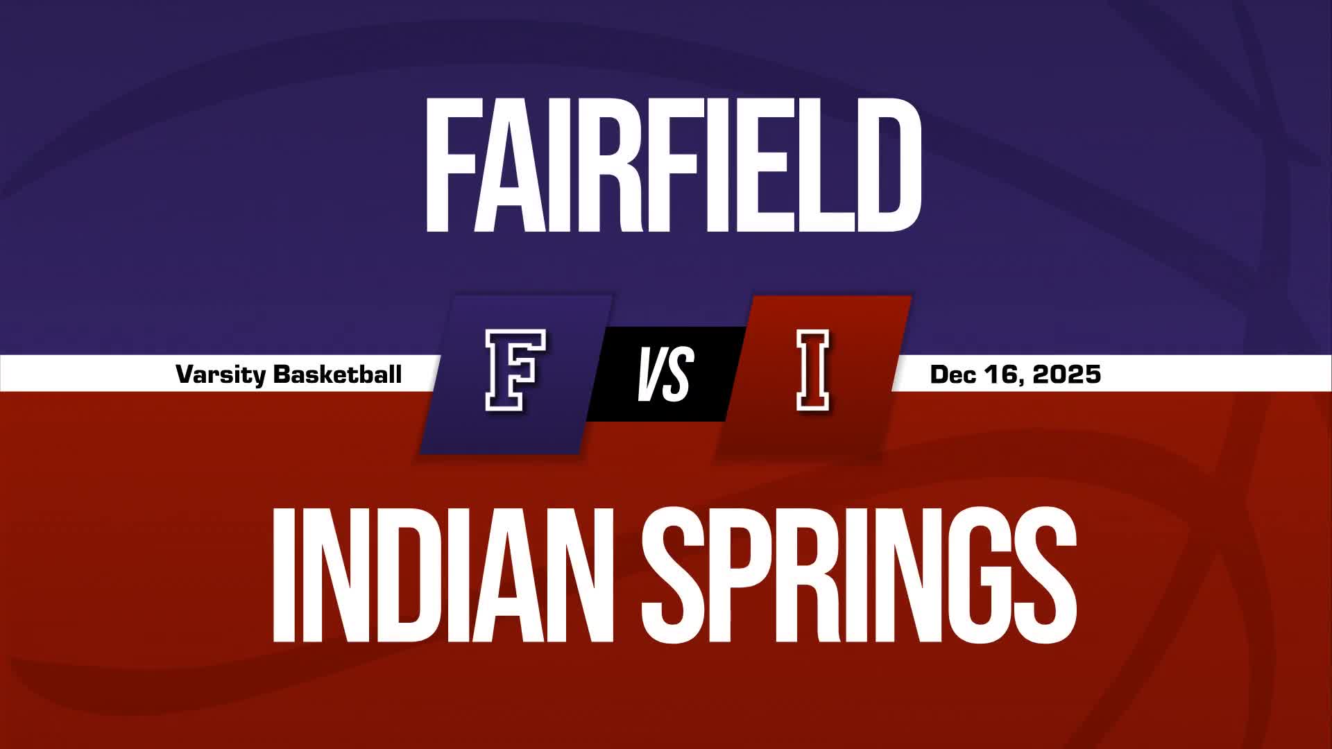 Basketball Recap: Fairfield Skates Past Indian Springs with Ease