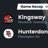 Football Game Recap: Kingsway Dragons vs. Hunterdon Central Red Devils