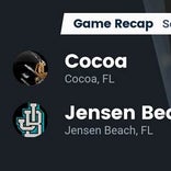 Football Game Recap: Jensen Beach vs. Bayside