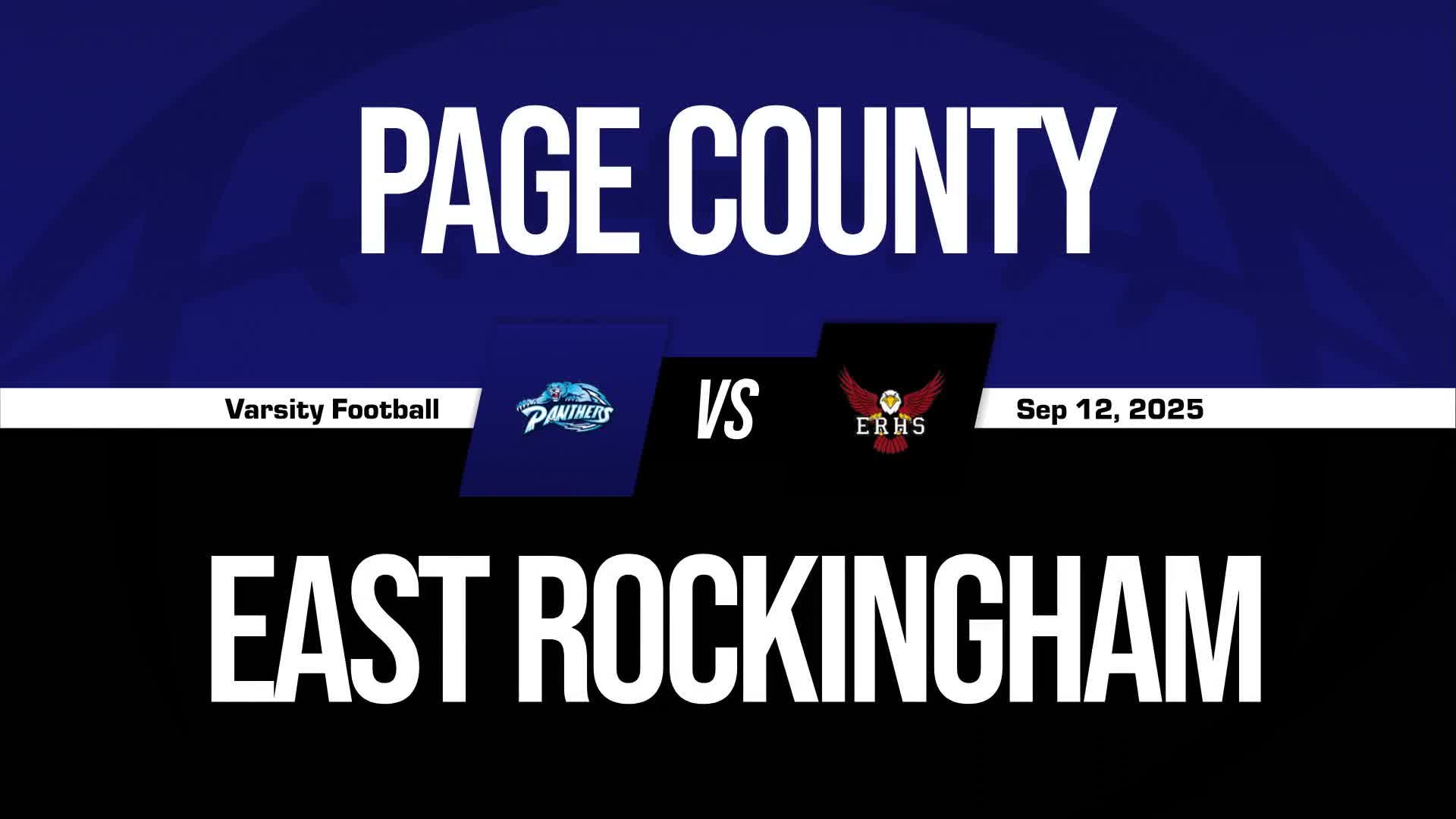 Football Recap: Page County Turns Things Around After  Road Loss