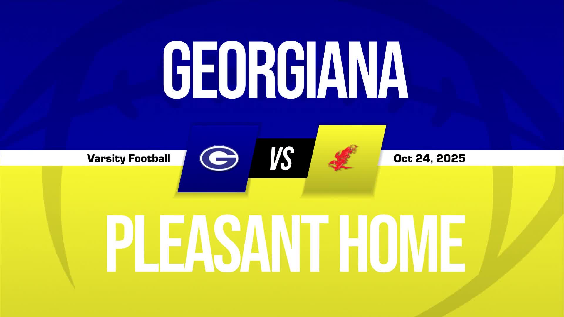 Football Game Preview: Pleasant Home Eagles vs. Zion Chapel Rebels