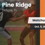 Football Game Recap: Pine Ridge vs. Mount Dora
