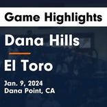Dana Hills piles up the points against El Toro