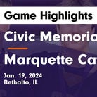 Marquette Catholic piles up the points against Maryville Christian