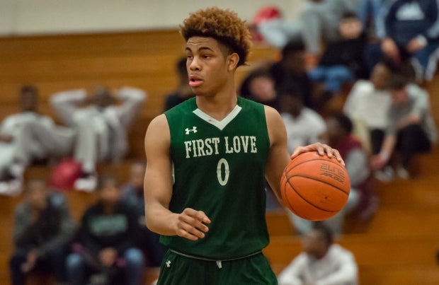 Senior guard David Collins has helped put First Love Christian Academy of Pennsylvania on the map this season.