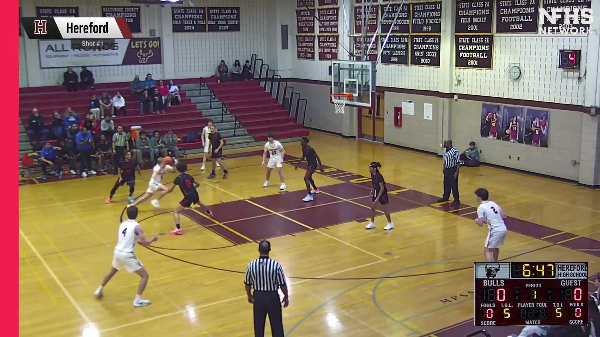 Basketball Recap: Sam Nicholson's Big Game Can't Quite Lead Hereford over Lansdowne + How To Watch