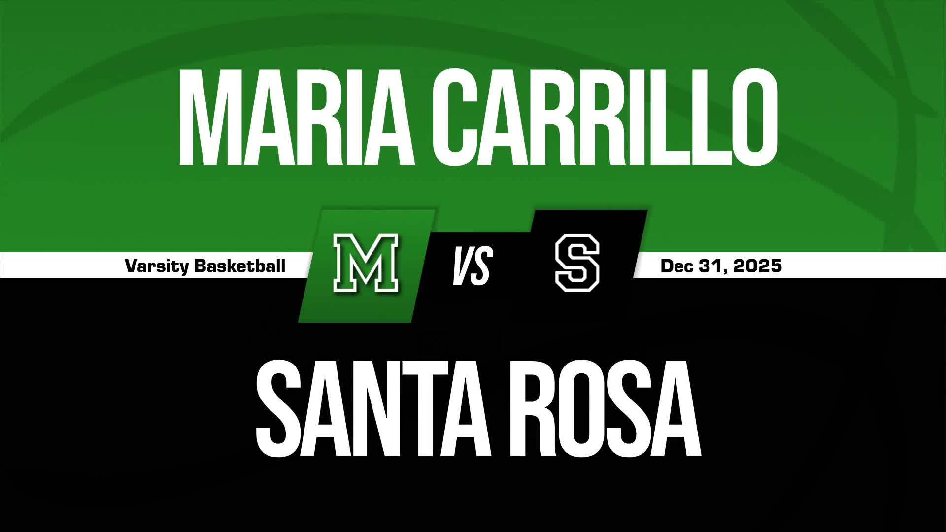 Basketball Recap: Santa Rosa Comes Up Short