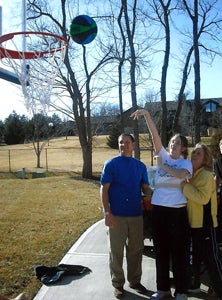 Meier not only had to regain hershooting stroke, but also the balance necessary for consistent shots.