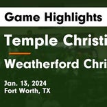 Weatherford Christian wins going away against Temple Christian