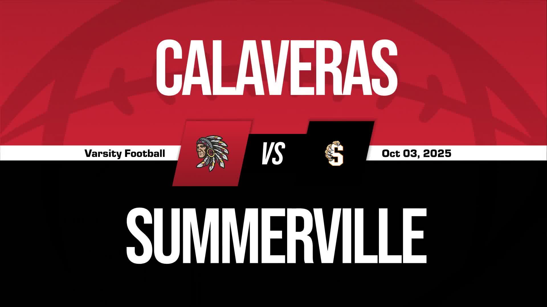 Football Game Preview: Summerville Bears vs. Big Valley Christian Lions + How To Watch